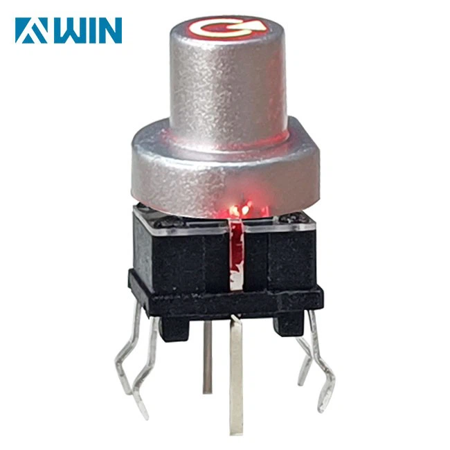 LED Tact Switch With Round Cap
