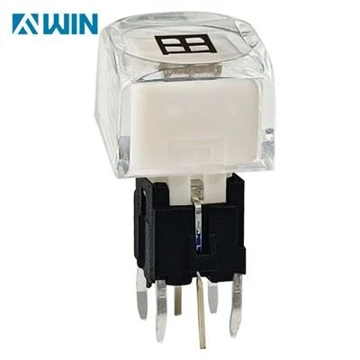 Interruptor de botão de tato de LED de montagem de PCB