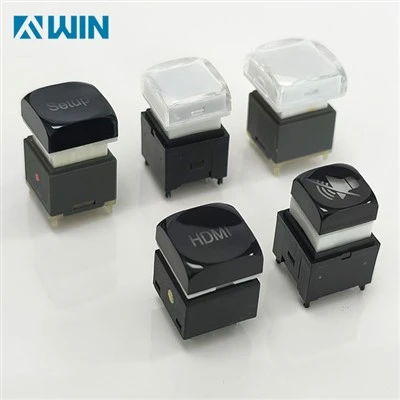 12V Mini Video Illuminated Push Button